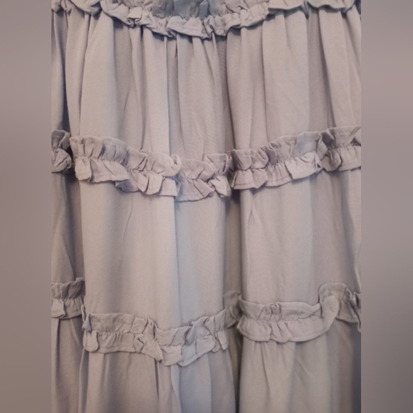 JessaKae Blue Long Dress S .L New - Picture 3 of 13